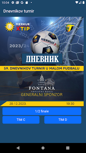 Dnevnikov turnir Screenshot 1