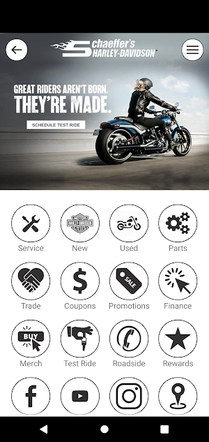 Schaeffer’s H-D & Motorsports Screenshot 1