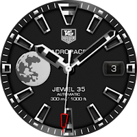Analog Tag classic watch face