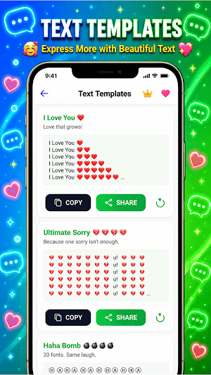 Text Repeater: Copy & Share Screenshot 0