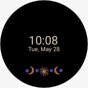 Celestial Wreath watch face Screenshot 1