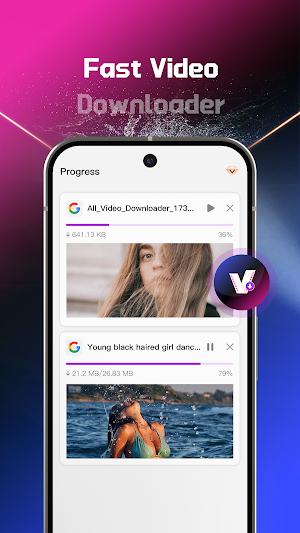 Video Downloader-Video Player Screenshot 1