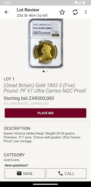 Vintage Collector Auctions Screenshot 2