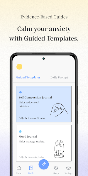 Sunrise: Journal Therapy Screenshot 2
