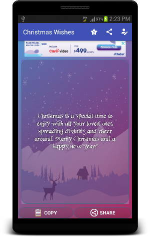 Christmas Wishes and Statuses Screenshot 2