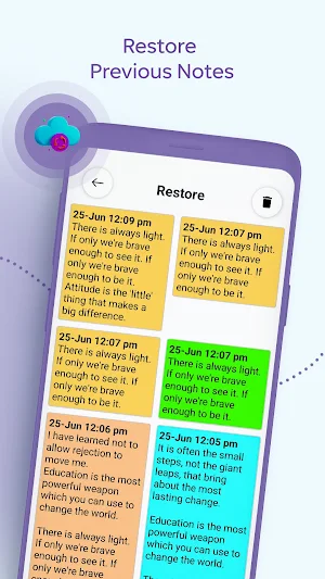 Simple Sticky Note Widget PRO Screenshot 3