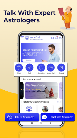 AstroPush - Talk to Astrologer Screenshot 0
