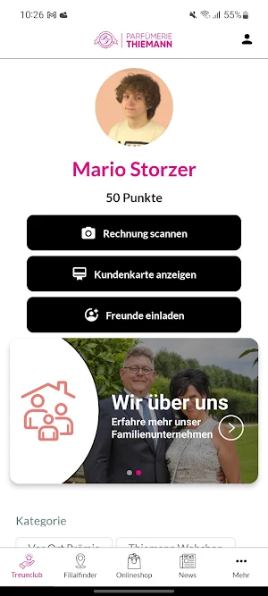 Parfümerie Thiemann Screenshot 0