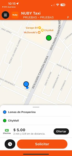 NUBY Taxi Screenshot 0