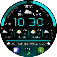 Plasma Flow Lite Watch Face