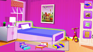 Doll House Decorating Cleaning Screenshot 0