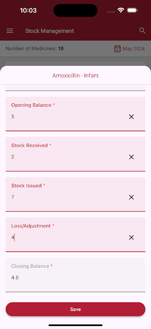 eCHIS BHI App Screenshot 3