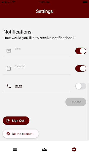 JoinU @Harvard Screenshot 2