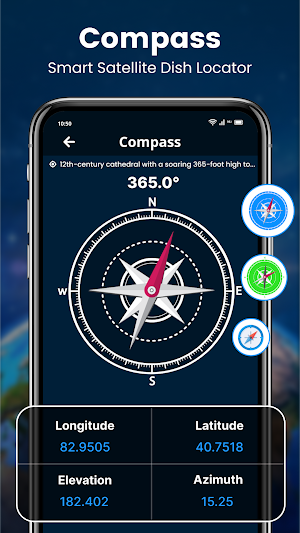 Satellite Finder: Dish Pointer Screenshot 2