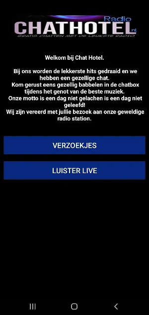 Chat Hotel Radio Screenshot 1