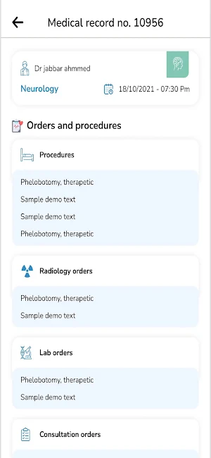 Sehhat Alsalam Hospital Screenshot 2