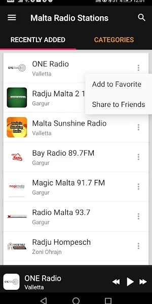 Maltese Radio Stations Screenshot 1