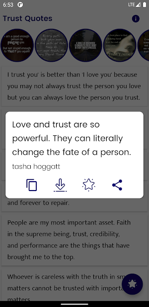 Trust Quotes and Sayings Screenshot 3
