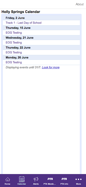 Holly Springs Elementary Screenshot 1