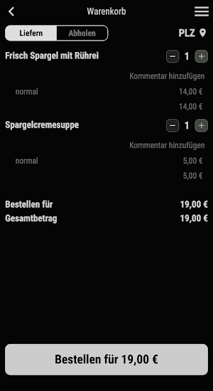LFamilia Restaurant Screenshot 1