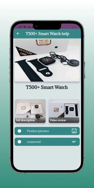 T500+ Smart Watch help Screenshot 0