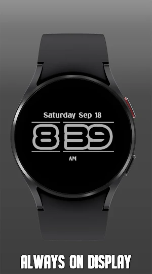 ABC 168 Sporty Bright Watchfac Screenshot 2