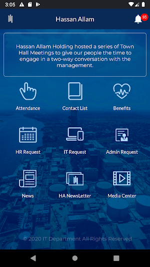 Hassan Allam Portal Screenshot 1