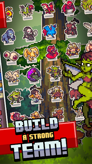 Idle Monster Frontier - team rpg collecting game Screenshot 1