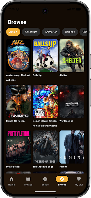 Movies & Series Screenshot 1