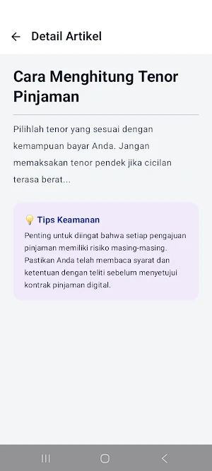 Pinjol Pasti Cair Info - Guide Screenshot 3