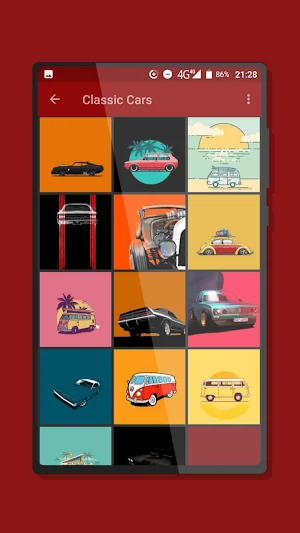 Classic Cars Wallpaper Art Screenshot 1