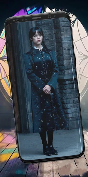 Wednesday Addams wallpaper Screenshot 1