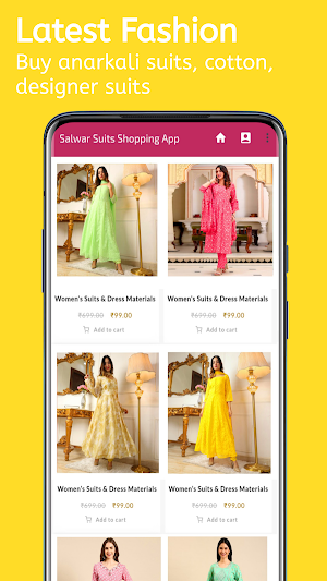 Salwar Suit Online Shopping Screenshot 1
