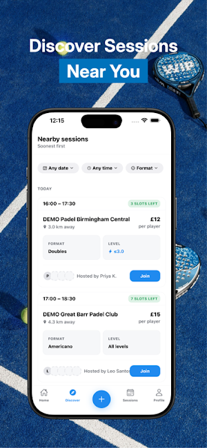 OpenCourt Padel Screenshot 3