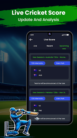 Live Cricket TV & Live Score Screenshot 2