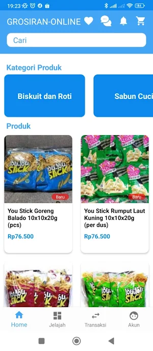 Grosiran Online Screenshot 0