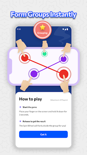 Spin The Wheel - Finger Picker Screenshot 2