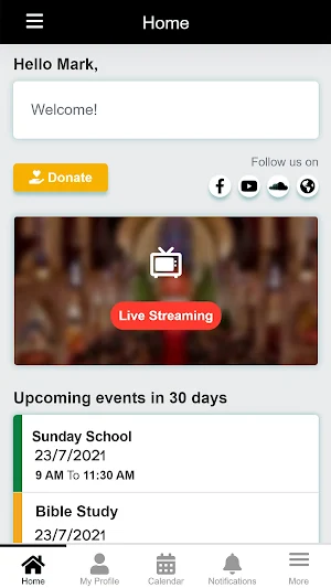 Biserica Ierusalim App Screenshot 2