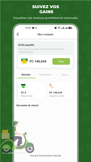 Upes Livreur Screenshot 2