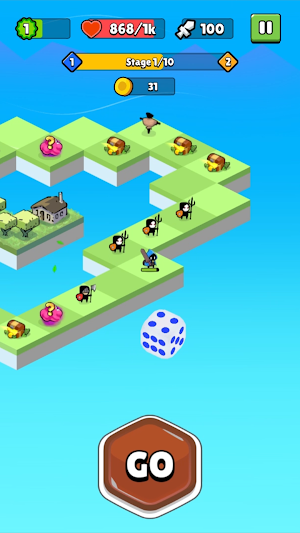 Dice & Treasures Screenshot 1