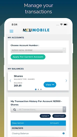 Mullingar Credit Union Screenshot 1