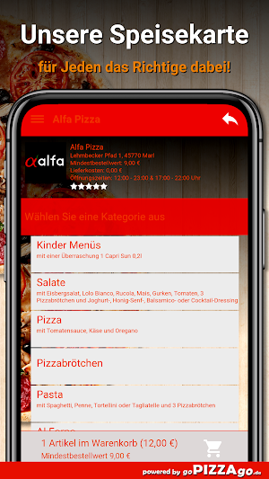 Alfa Pizza Screenshot 3