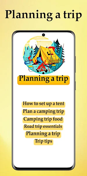 Planning a Trip Screenshot 0