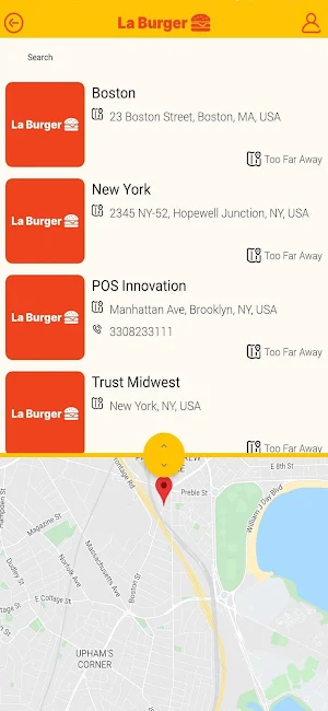 BurgerBar App Screenshot 2