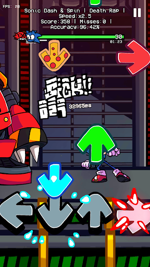 FNF Dashin Spin Music Mod Screenshot 1