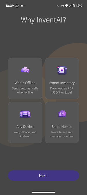 InventAI: Home Inventory AI Screenshot 1