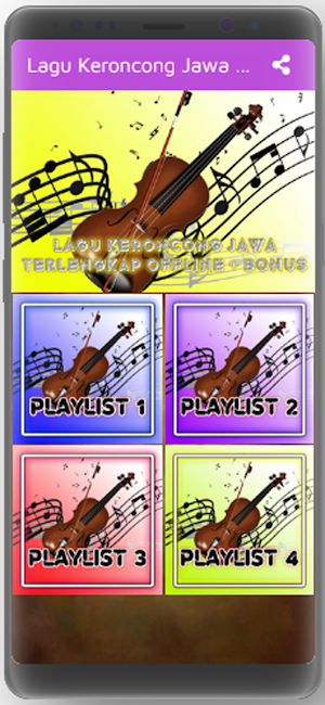 Lagu Keroncong Jawa Offline Screenshot 1