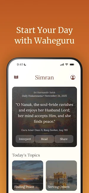 Simran - Sikh AI Chat App Screenshot 0