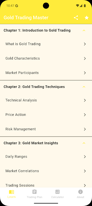 Forex Trading Planner Screenshot 3