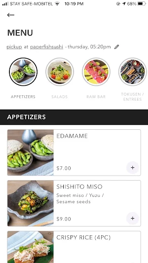 Paperfish Sushi Screenshot 2
